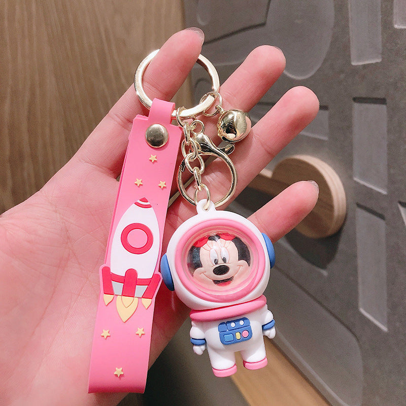 Cartoon Doll PVC Silicone Alloy Keychain (F) FeiRun014