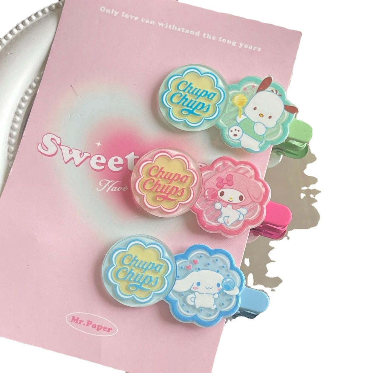 Plastic cartoon cute hair clip (Minimo de Compra 2)  MYA-YingZ003