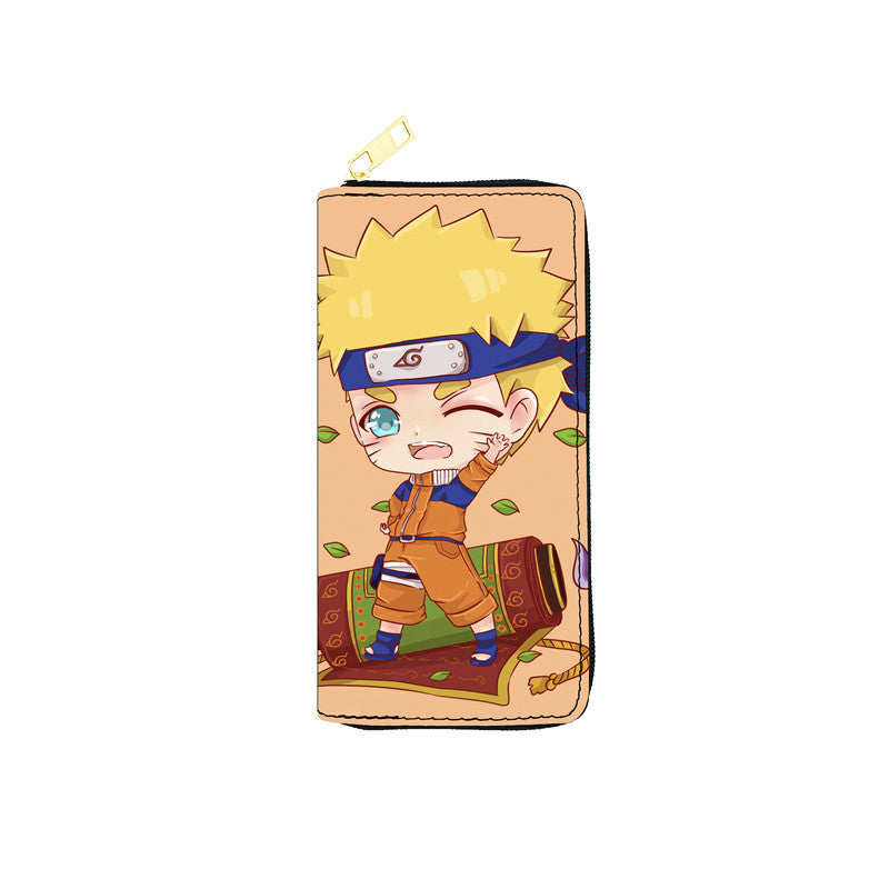 PU handsome anime long wallet (Minimo de compra 3) MIC-JiR010