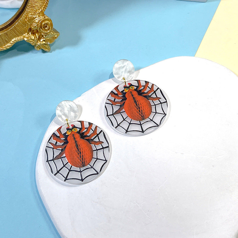 Acrylic New Halloween Collection Earrings PinH018