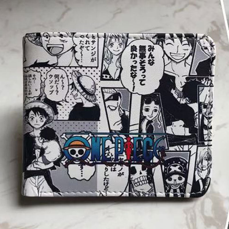 PU Pirate King Short Wallet MYA-HaoJ009