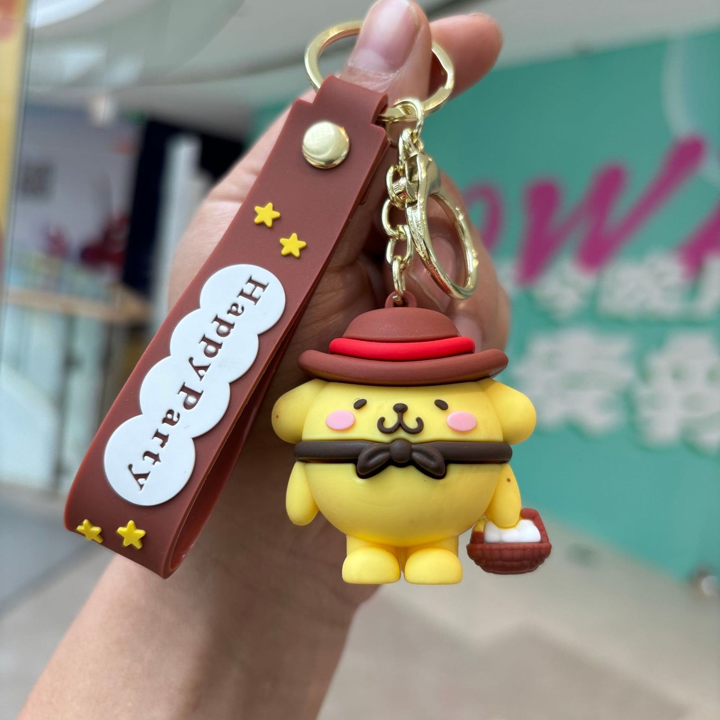 PVC cartoon cute keychain MIC-PengY060