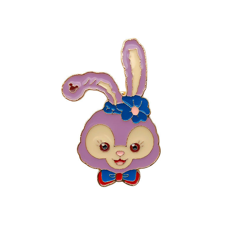 Alloy cartoon Lingna Beier brooch (Minimo de compra 2) MIC-FuD008