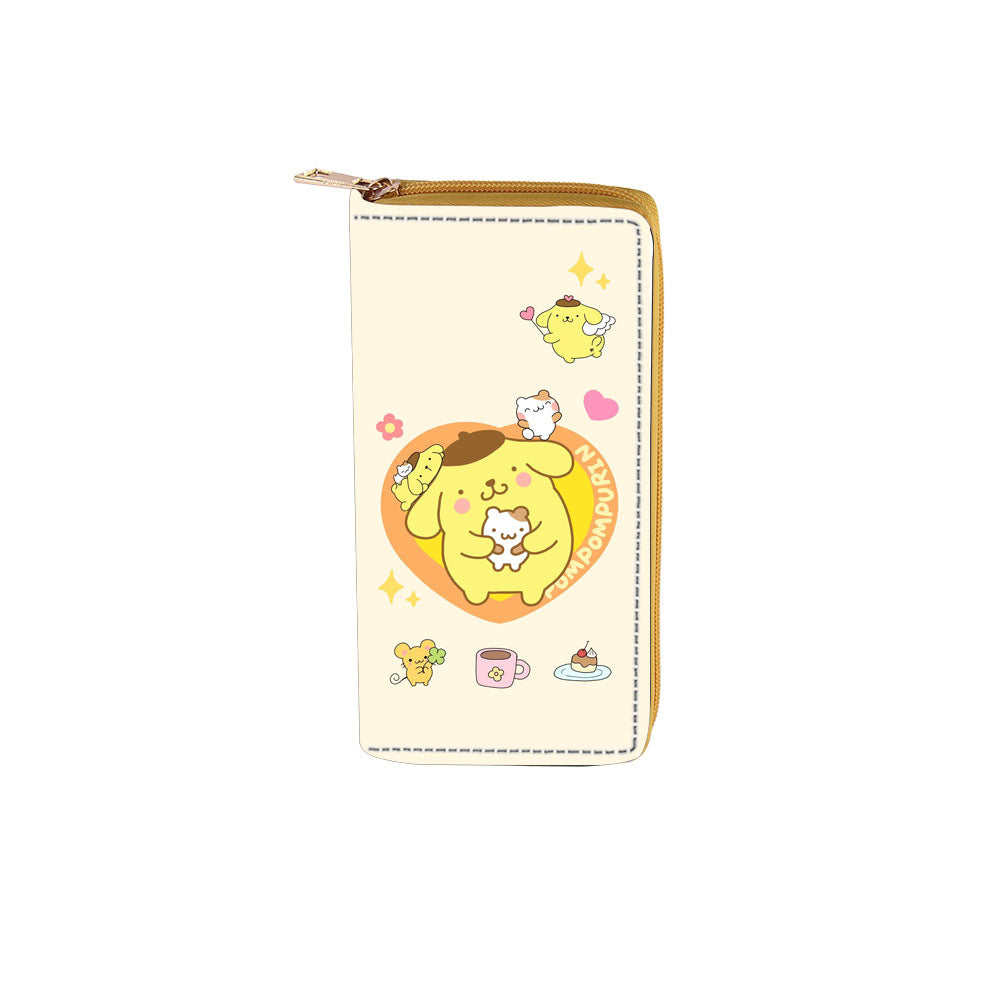 PU long cartoon zipper wallet (Minimo de compra 3) MIC-Dengx008