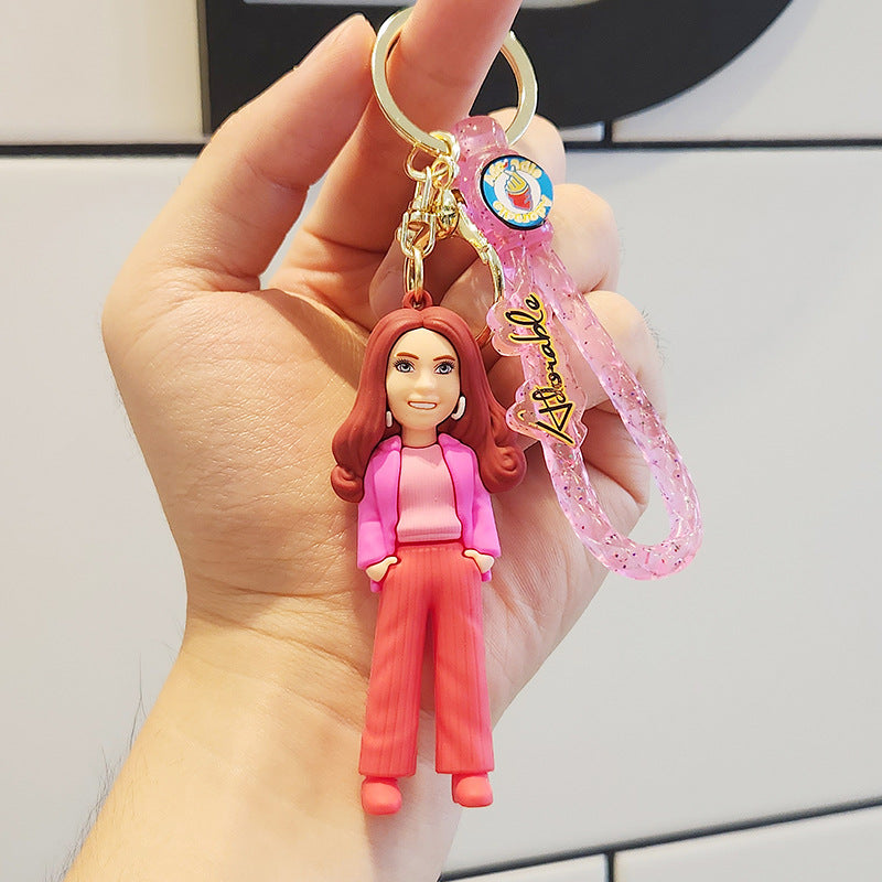 PVC New Dream Barbie Keychain MIC-ZhuoJ005