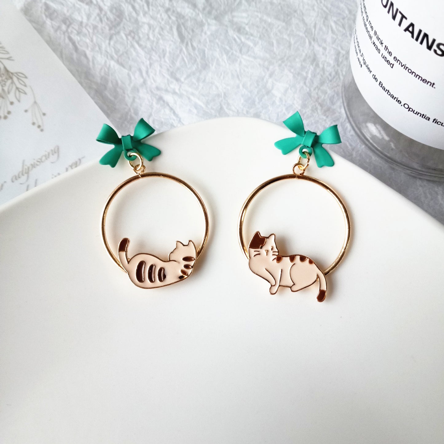 Alloy cartoon cute earrings MIC-ASY001