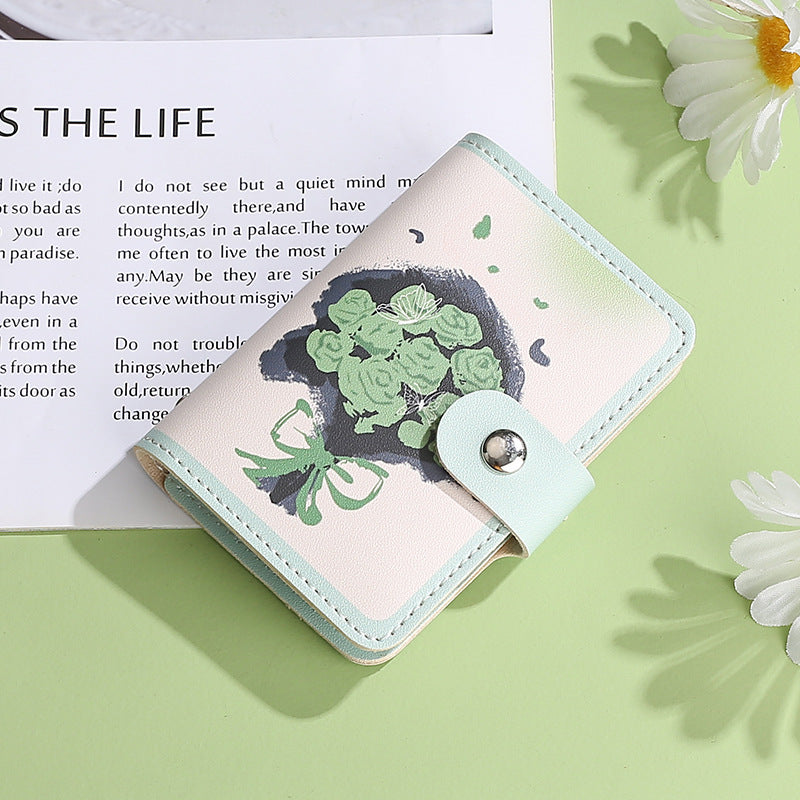 PU printed cartoon cute zero wallet (Minimo de compra 3) MYA-JiaL007