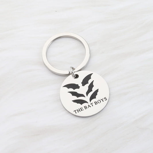 Stainless steel Halloween series keychain MYA-XinJ001