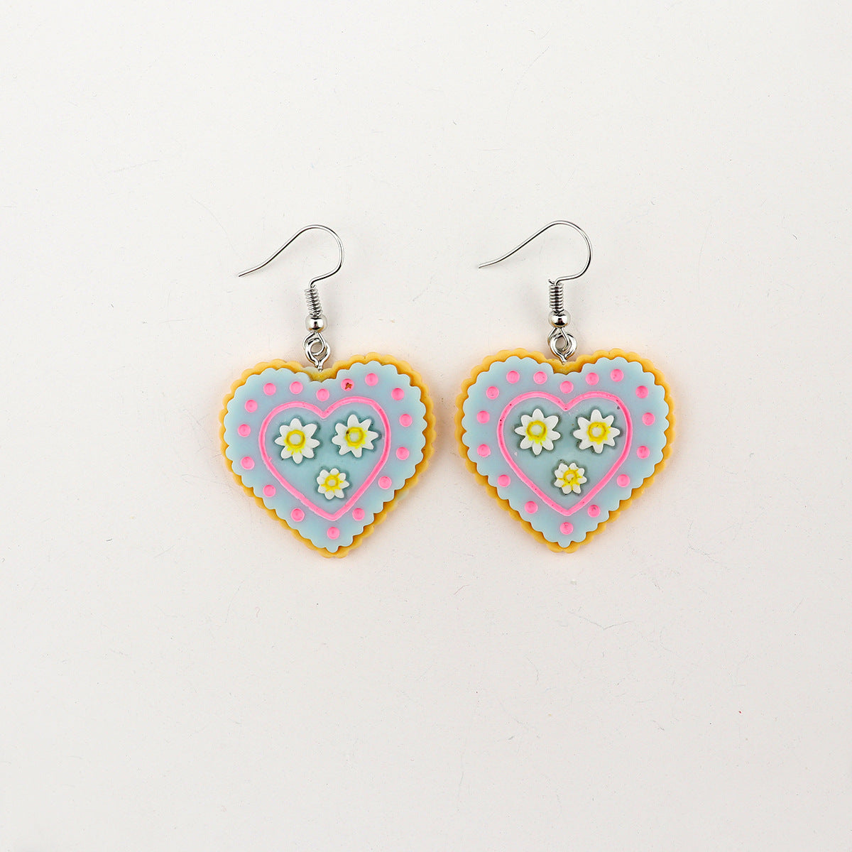 Acrylic China-Chic Love Earrings MIC-NiQ035