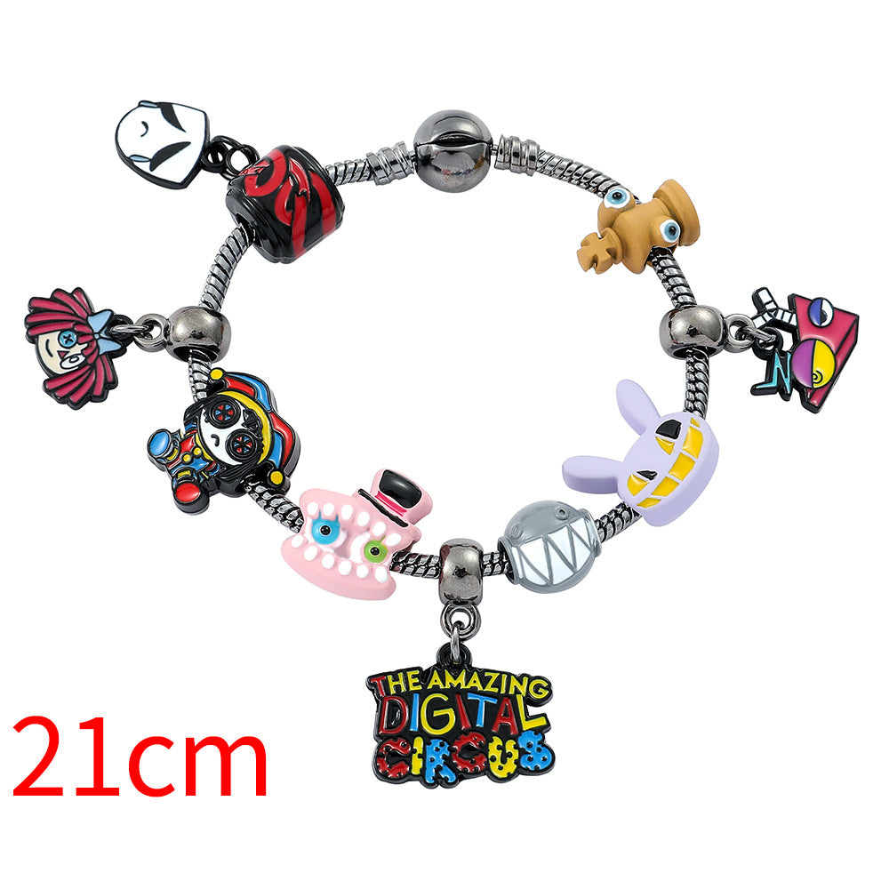 Alloy Magic Digital Circus Bracelet (Minimo de Compra 5) MIC-ZhuoX033