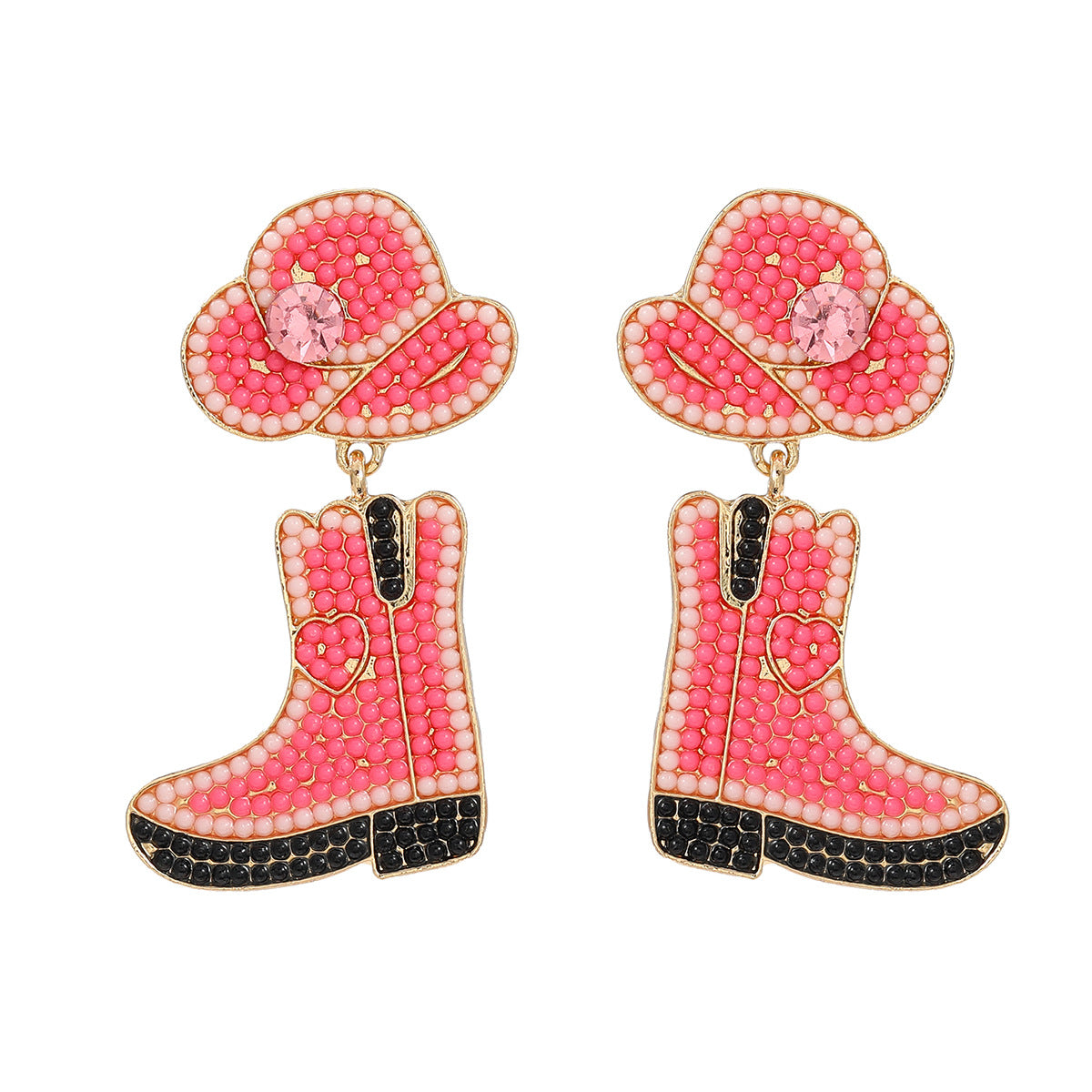 Alloy women's hats, boots, earrings MIC-JiuL011