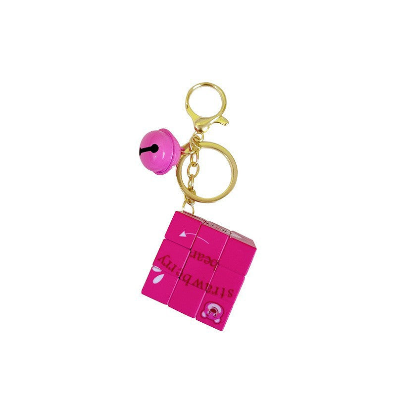 PVC new decompression puzzle cartoon keychain MIC-YanG004