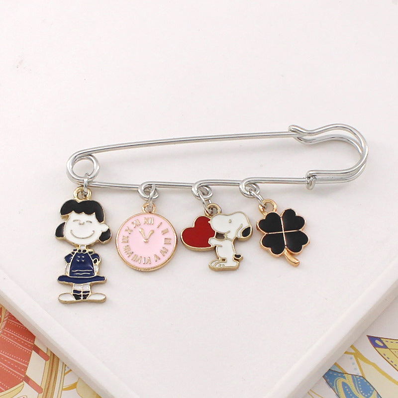 Alloy cartoon animal brooch (Minimo de compra 2) MIC-LiY016