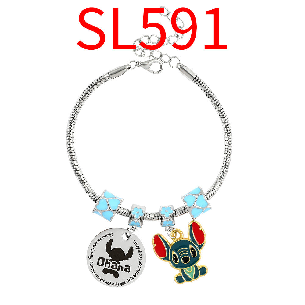 Alloy cartoon anime series bracelet (Minimo de Compra 4) MIC-BoS013