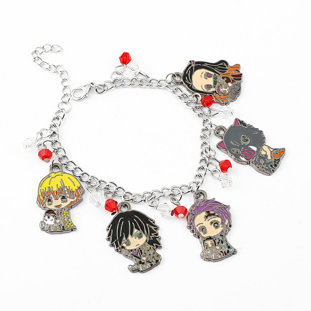 Cartoon Alloy Yellow Villain Bracelet Minimo de compra 5 MYA-ShaoH007