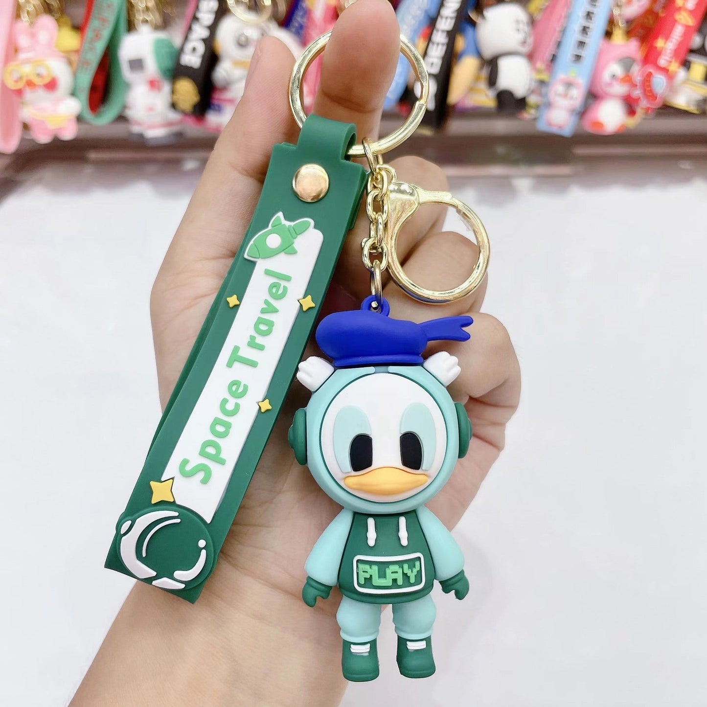 PVC new doll cartoon keychain (Minimo de compra 2）MIC-JuS007