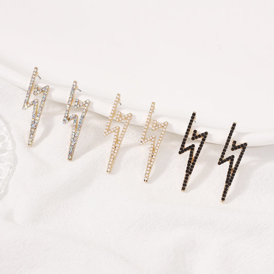 Alloy Lightning Trendy Earrings MIC-YueL010