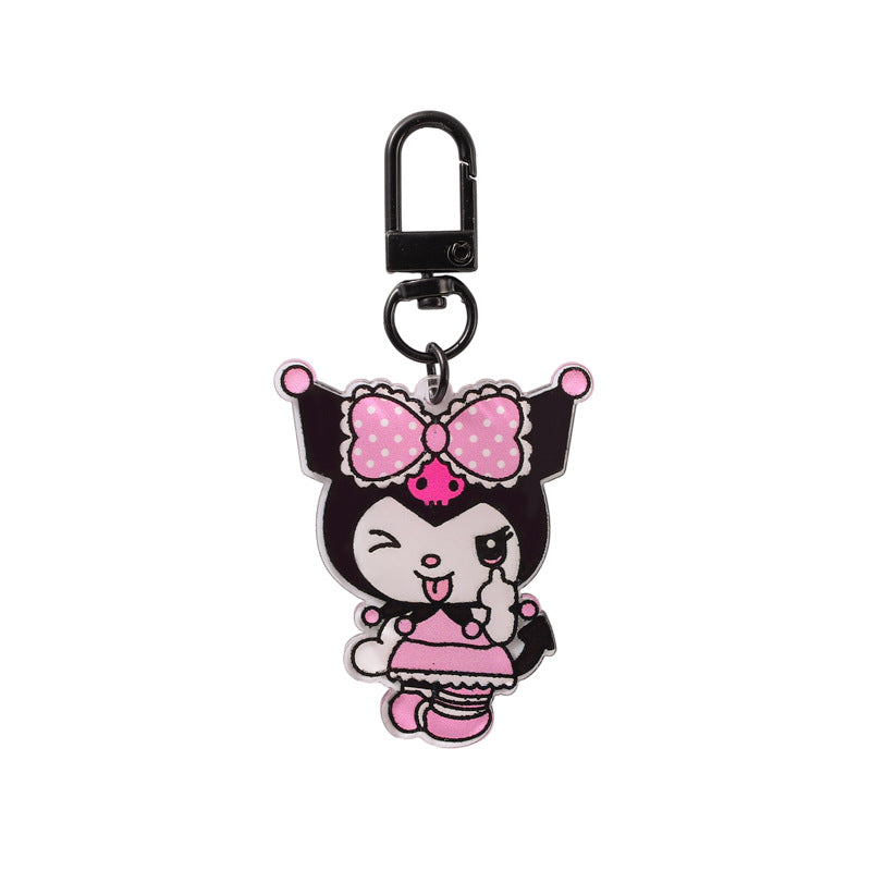 Cute Acrylic Keychain Cartoon Pendant Bag Jewelry Minimo de compra 2 (M) GHui012