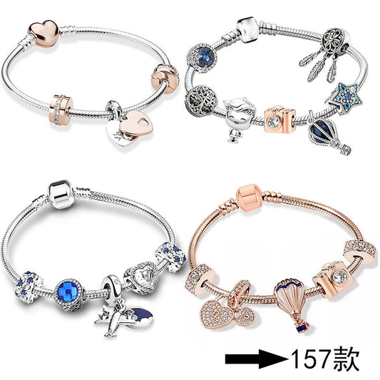 Alloy DIY Pandora Cartoon Bracelet MYA-LiY019