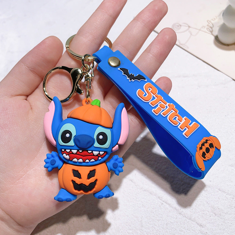 PVC Halloween cartoon doll keychain MIC-QiChao008