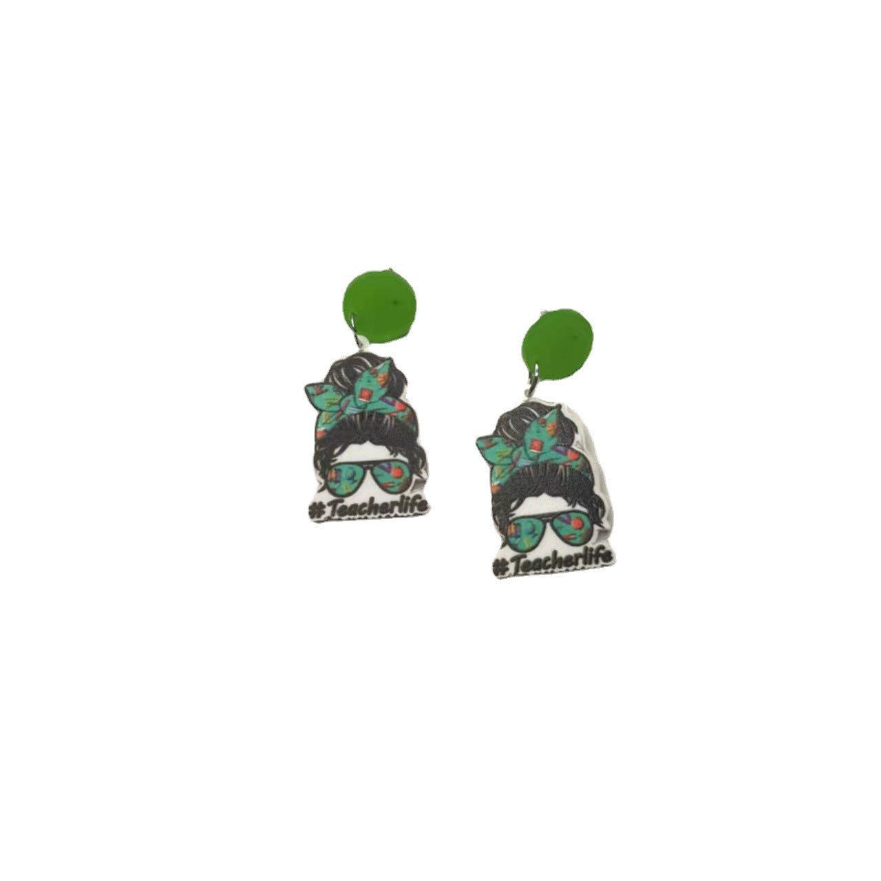 Acrylic Teachers'Day Girls' Earrings MIC-JiuT007