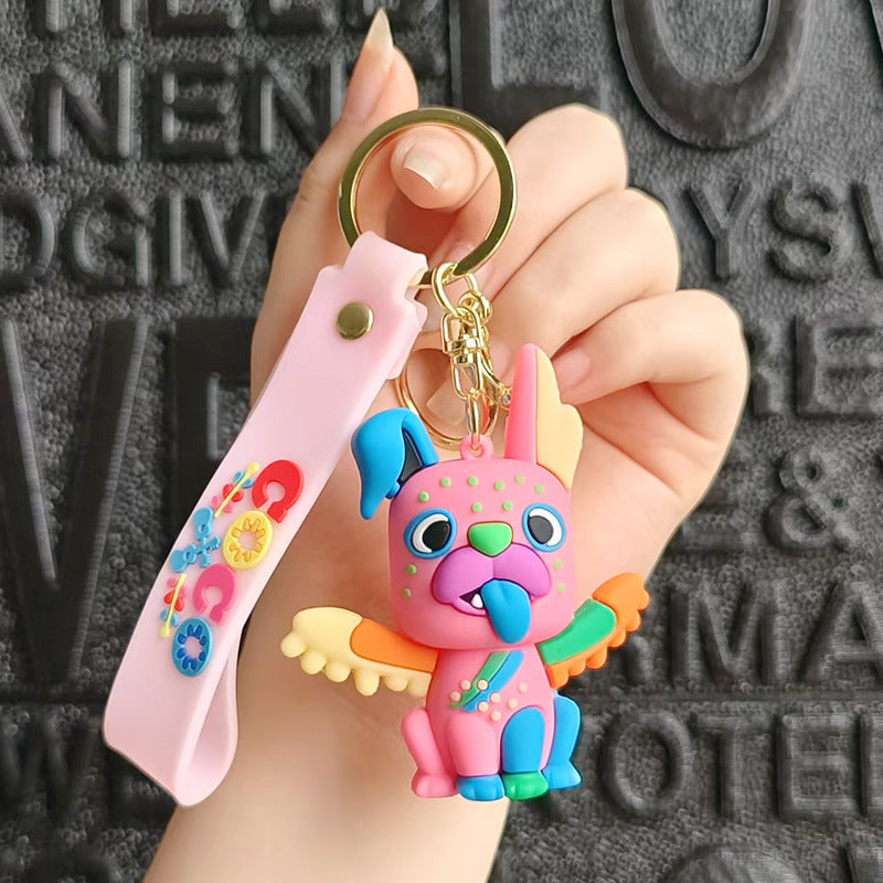 Keychains PVC Hardware Cute Cartoon (M) MIC-FeiRun111