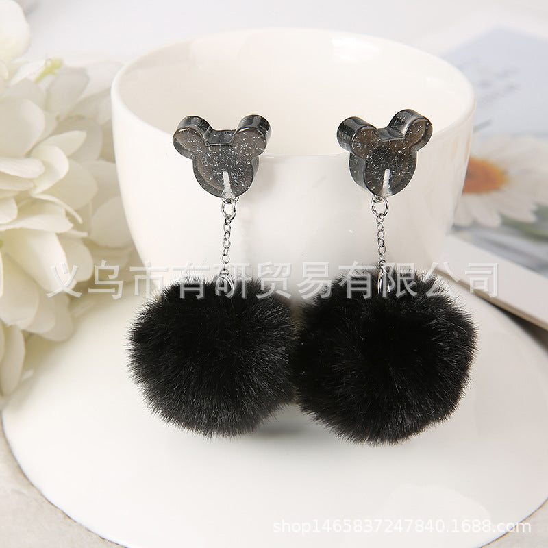 Alloy cartoon cute earrings (Minimo de Compra 3) MYA-YouY037