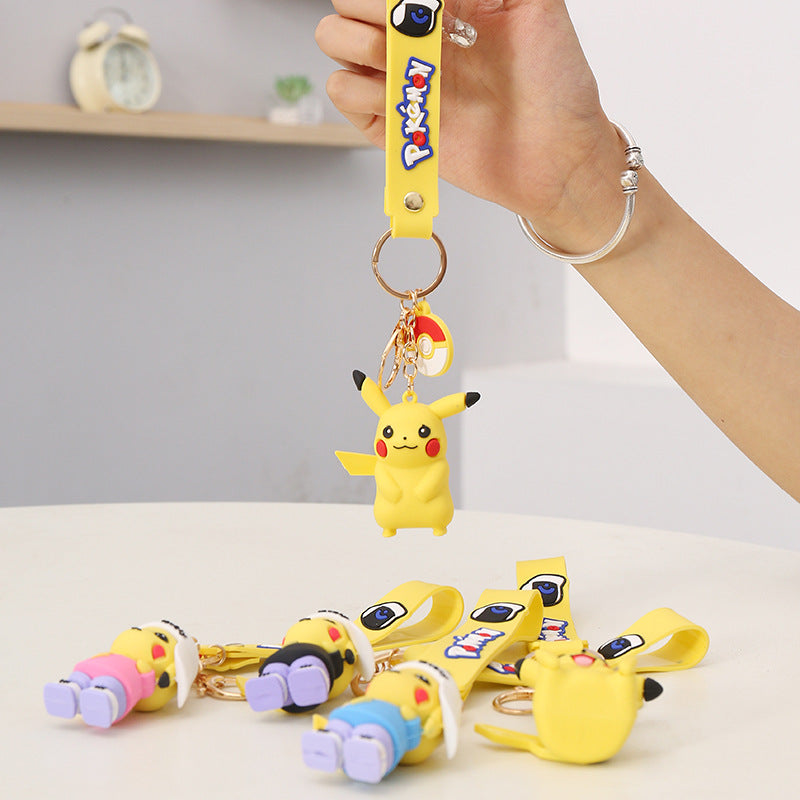 Keychains PVC Cartoon Cute Figure Minimo de compra 2 XHuang002