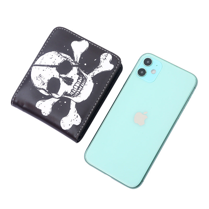 PU Funny Skull Wallet MIC-MaoM004