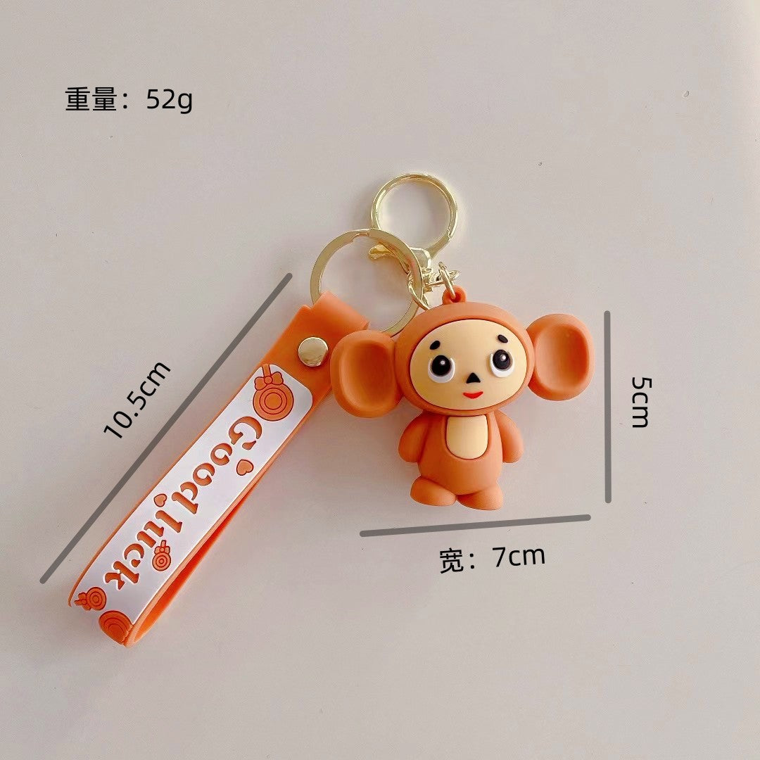 PVC cartoon cute keychain MYA-JinB054