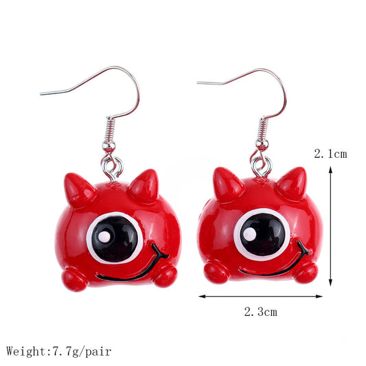 Cute cartoon earrings MIC-NiQ004