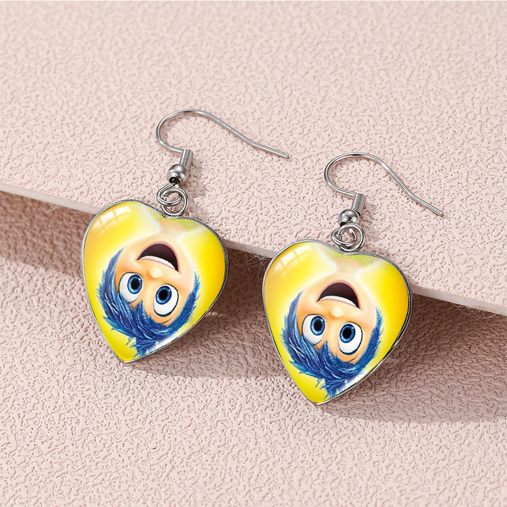 Alloy Brain Special Agent Team Earrings (Minimo de compra 5) MIC-XiangL114