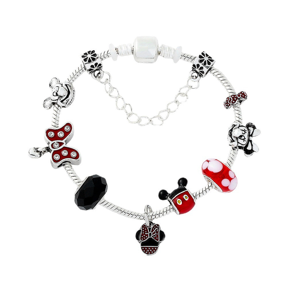 Alloy cartoon bracelet (Minimo de Compra 5) MIC-ZhuoX025