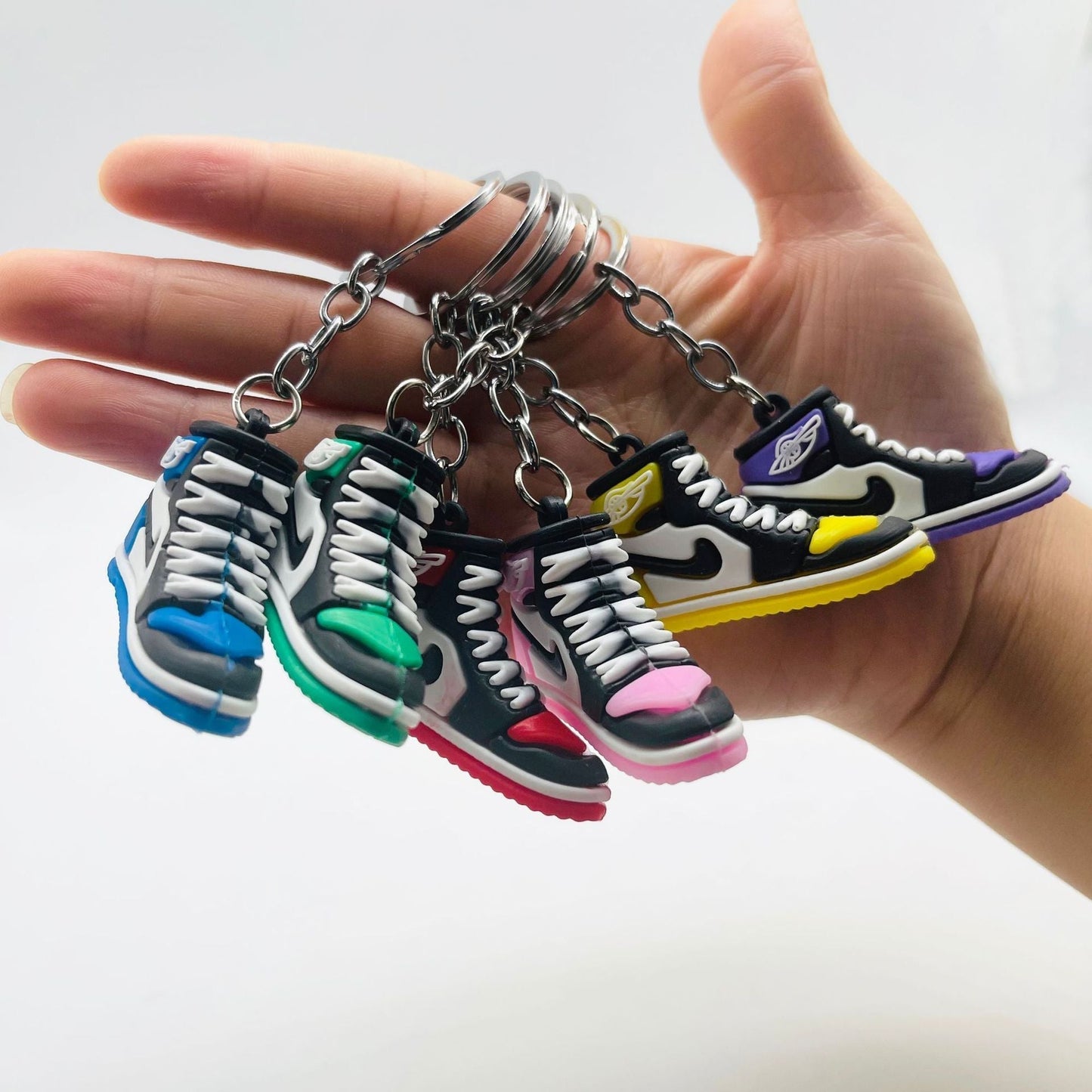 Keychains PVC Faux Basketball Shoes (F) XiangY041