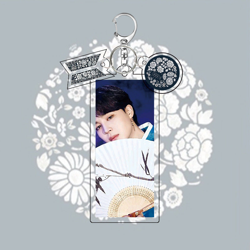 Acrylic BUTTER keychain MIC-XingY007