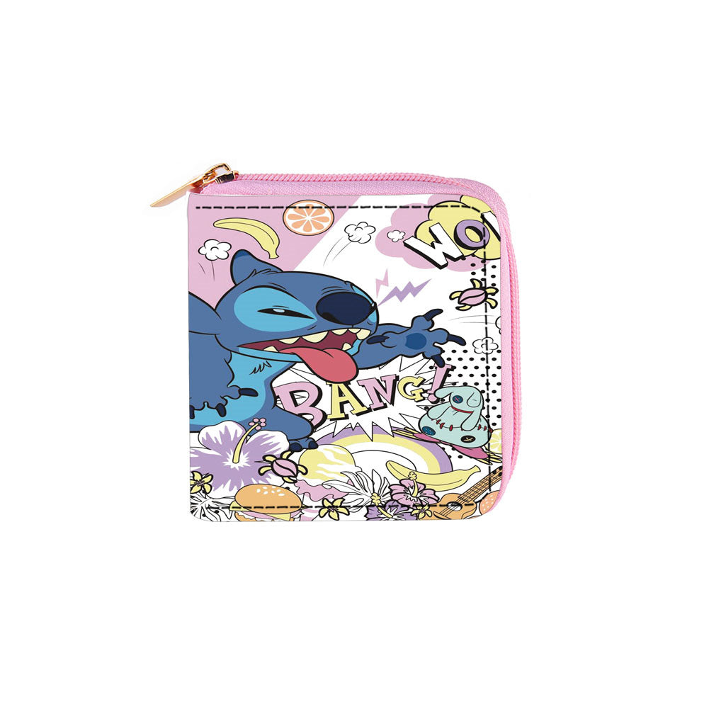 PU short cartoon zipper wallet (Minimo de compra 3) MIC-Dengx020