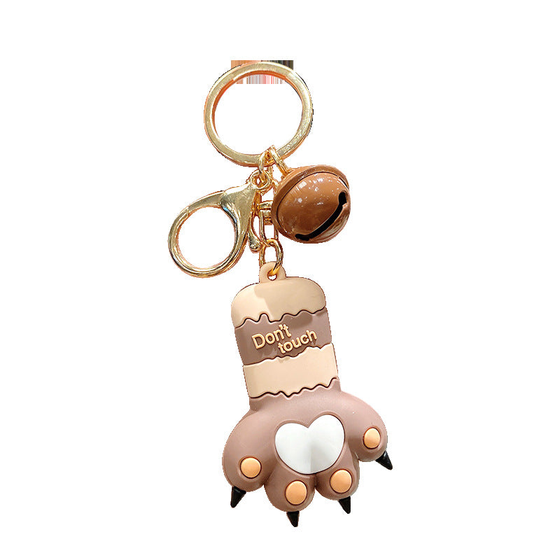 PVC Bixin Cat Claw 3D Keychain MIC-MLZ024