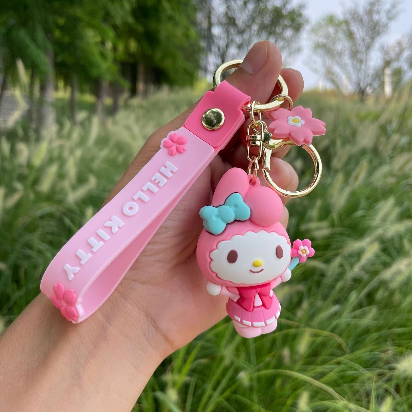 PVC cherry doll keychainMinimo de compra 2 MIC-YaoP009