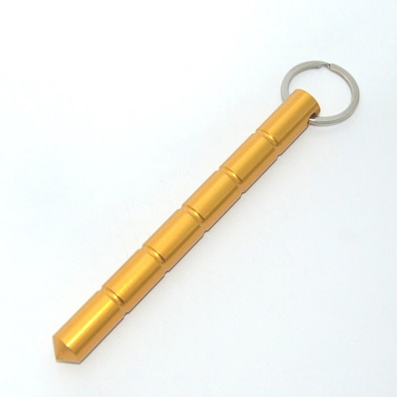 Keychains Kubaton Sticks Aluminum Alloy Round Head  Emergency Window Breaker KaB005