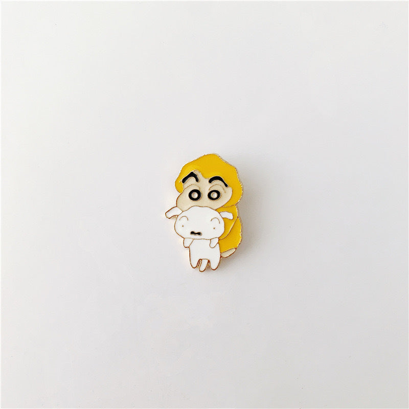 Alloy cute anime character brooch MIC-KaL031