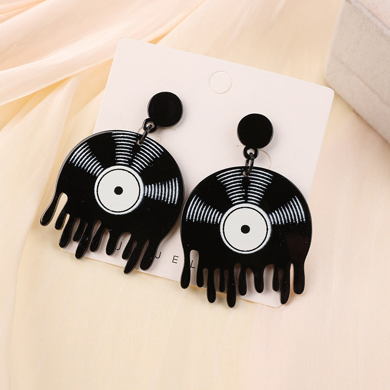 Alloy Love Baseball Earrings (Minimo de Compra 3) MIC-YouY032