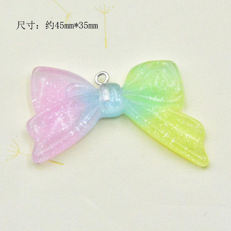 Resin gradient five pointed star accessories MYA-HuiX001