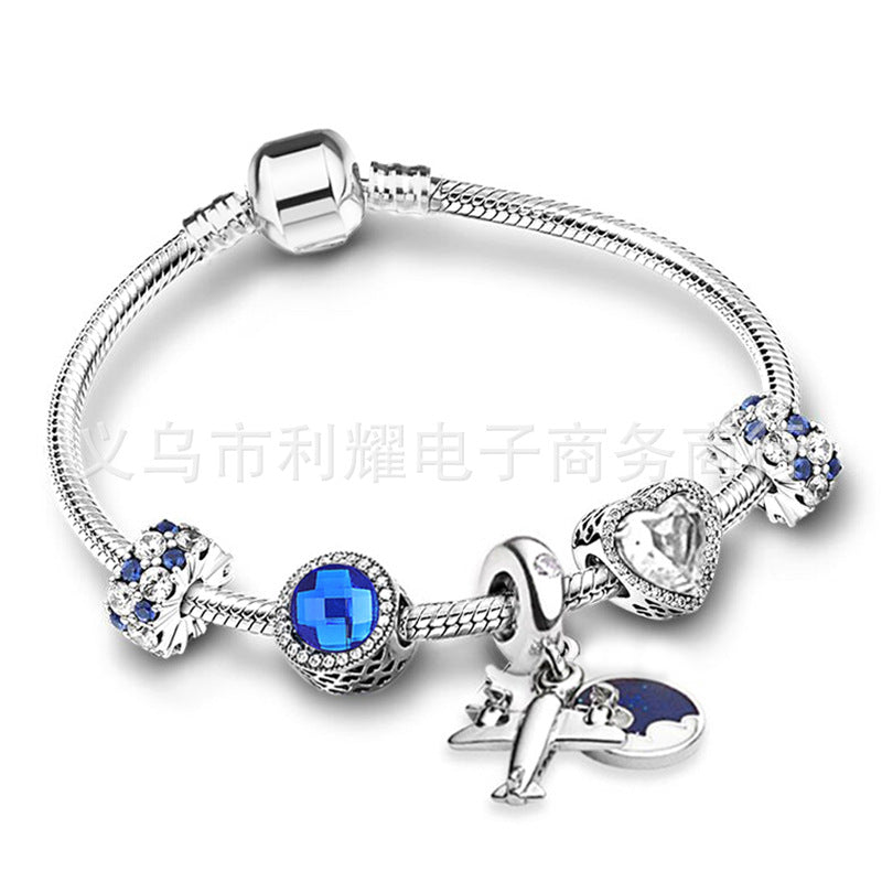 Alloy DIY Pandora Cartoon Bracelet MYA-LiY019