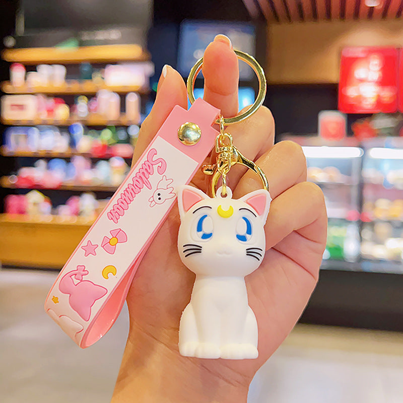 PVC cartoon cute pet cute keychain MYA-YiD044