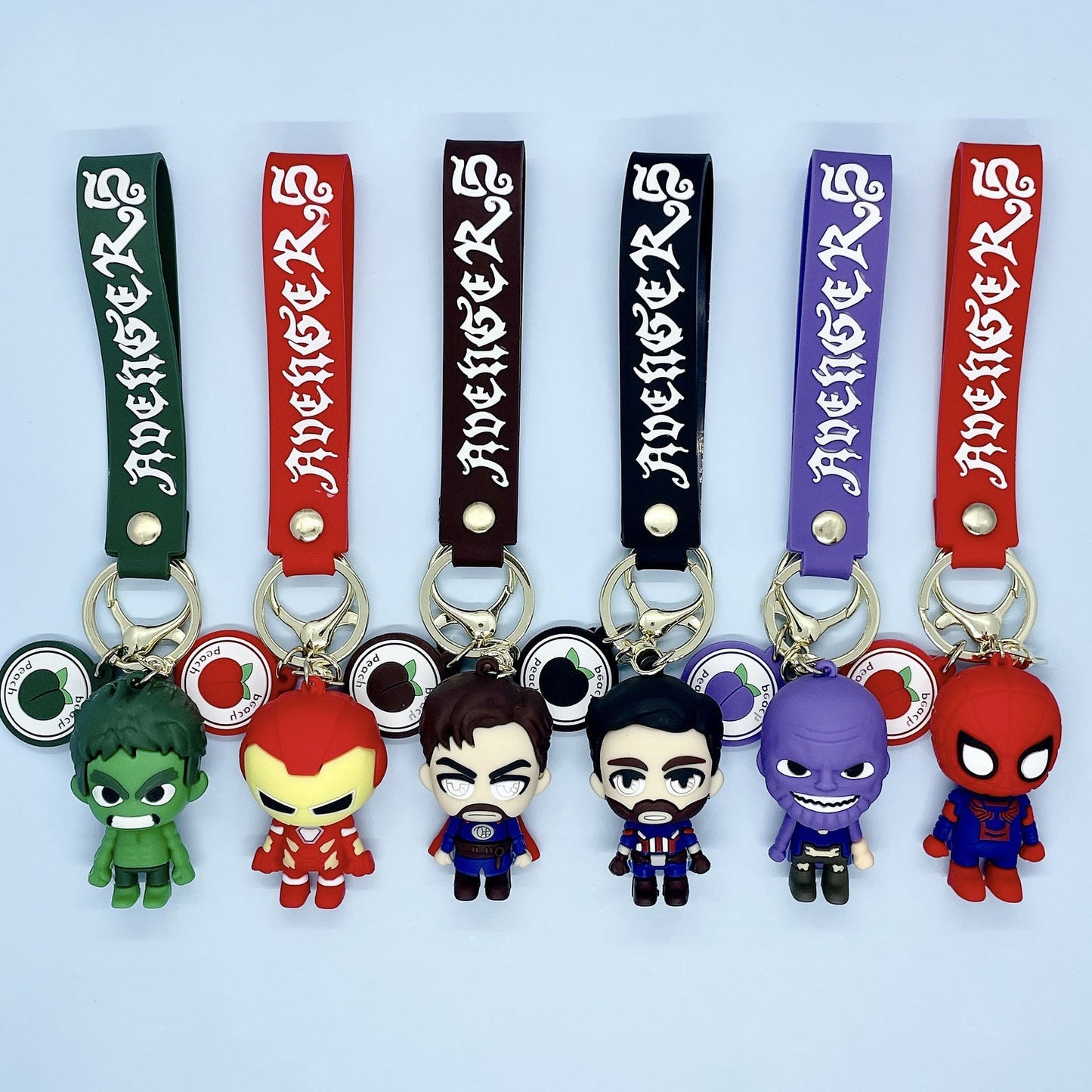 PVC cute cartoon keychain (Minimo de compra 2）MIC-JuS002