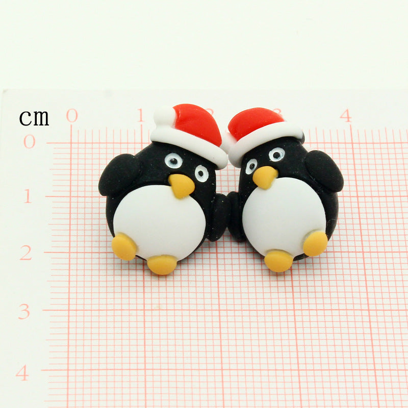 Acrylic Asymmetric Animal Earrings (Minimo de Compra 3) MYA-JueJ008