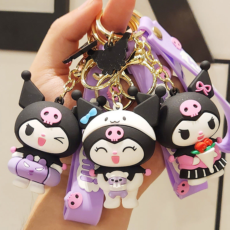 PVC New Cartoon Drip Glue Keychain MIC-ZhuoJ010