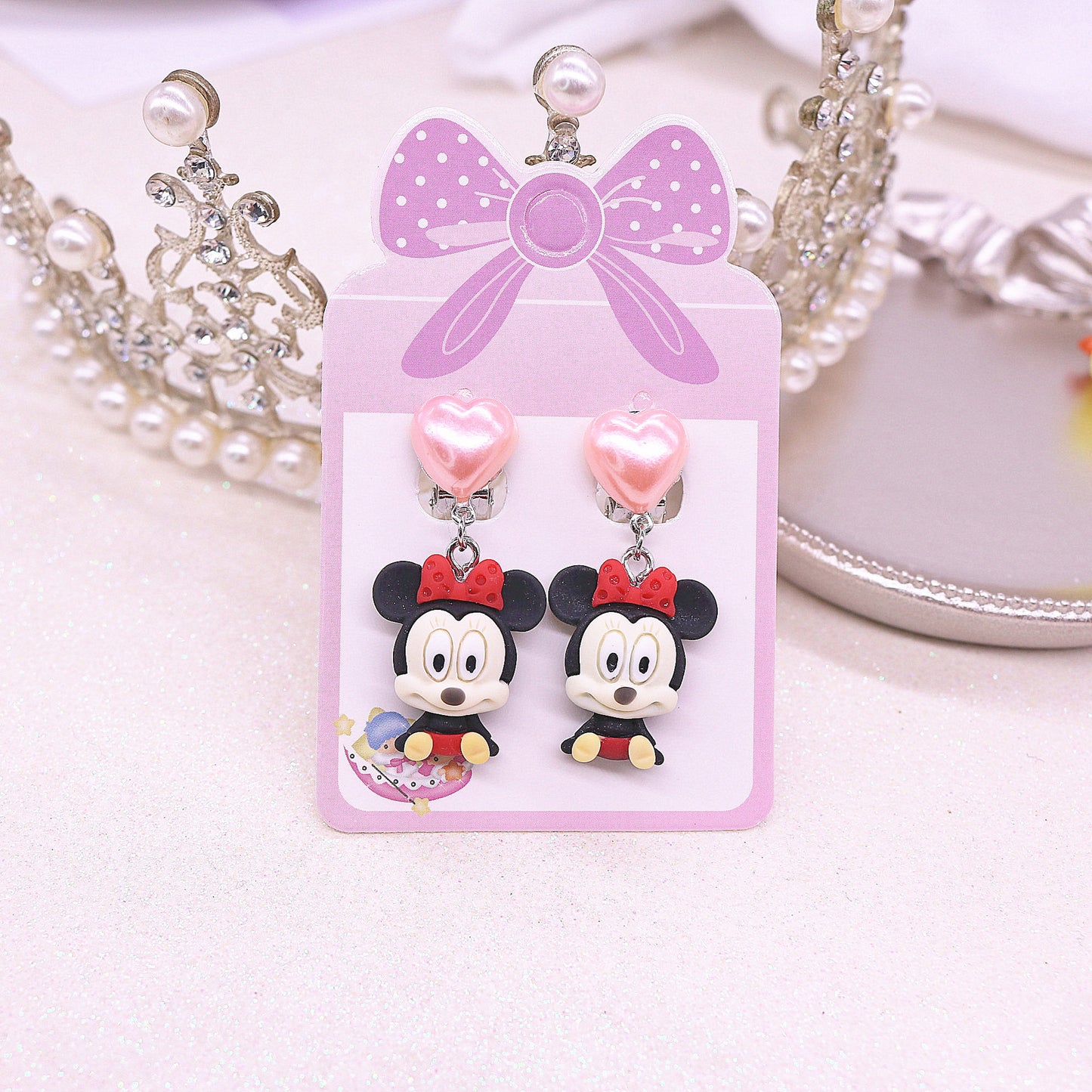 Resin cute cartoon ear clip (Mimimo de compra 2) MIC-MuM014