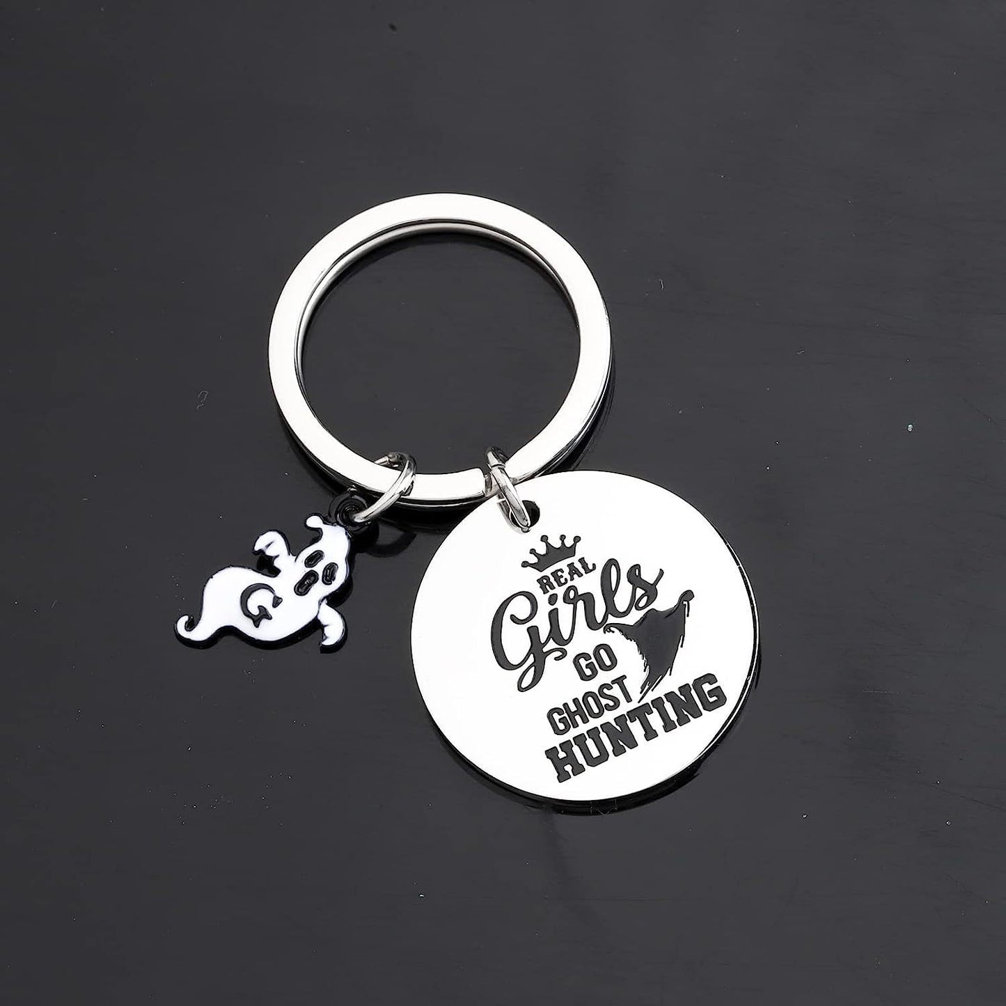 Stainless steel Halloween series keychain MYA-XinJ017