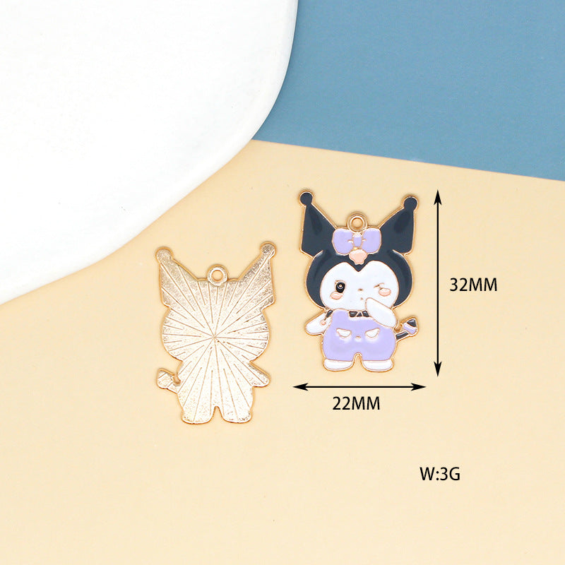 Alloy cartoon small animal pendant (Minimo de Compra 10) MIC-JingX008